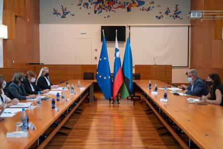 Obisk ministra Vizjaka, foto Nataša Medvešek